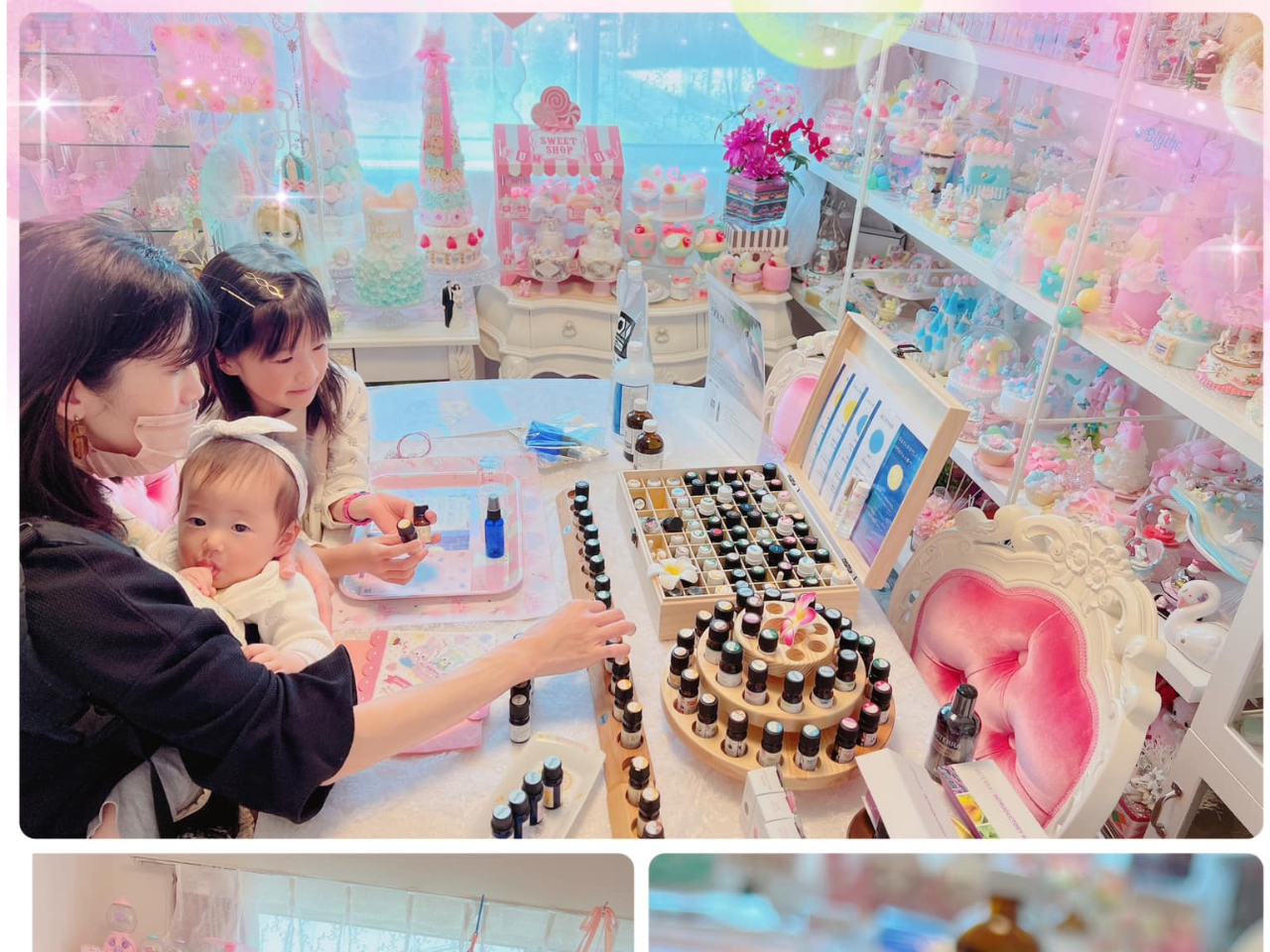 親子で体験*アロマの優しい香りで出来上がります*アロマの知識がなくてもご参加できます