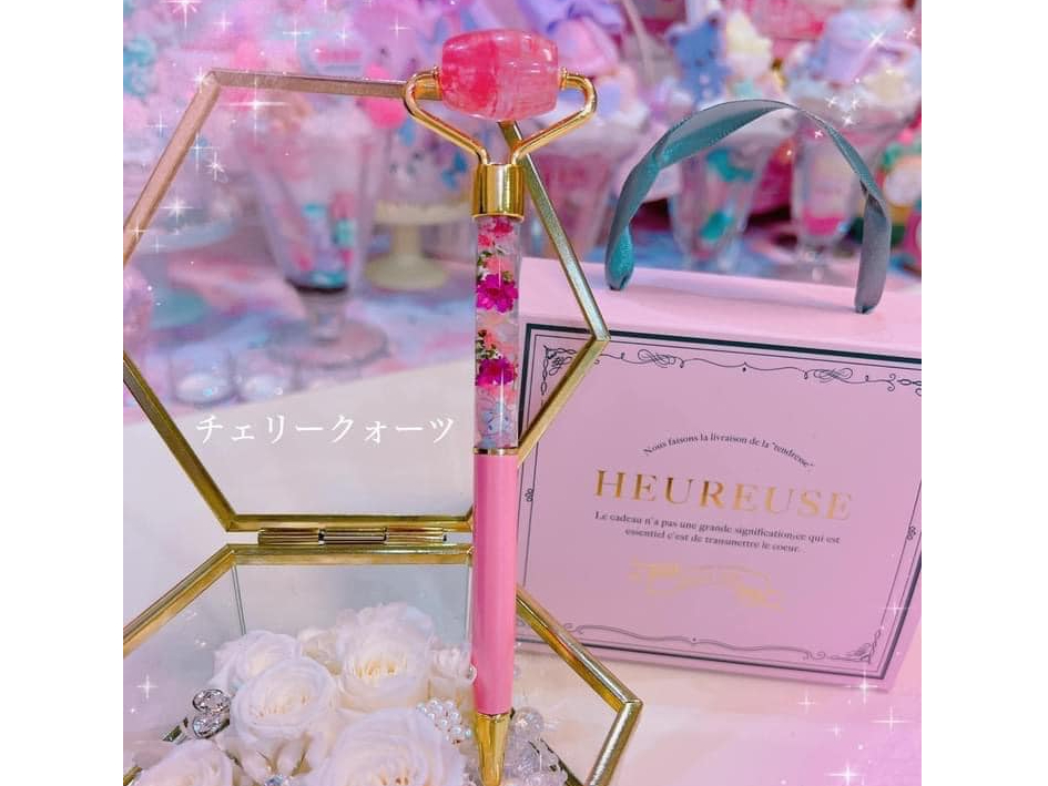 美顔ローラーハーバリウム×筑紫野市】“天然石パワーストンと癒し
