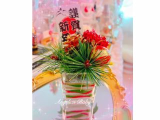 《スクエアLサイズ》『自分の世界』をボトルの中に作ろう 芸術的な自分の世界をアートで表現できます! *初心者様からご参加可能☆彡お正月バージョン