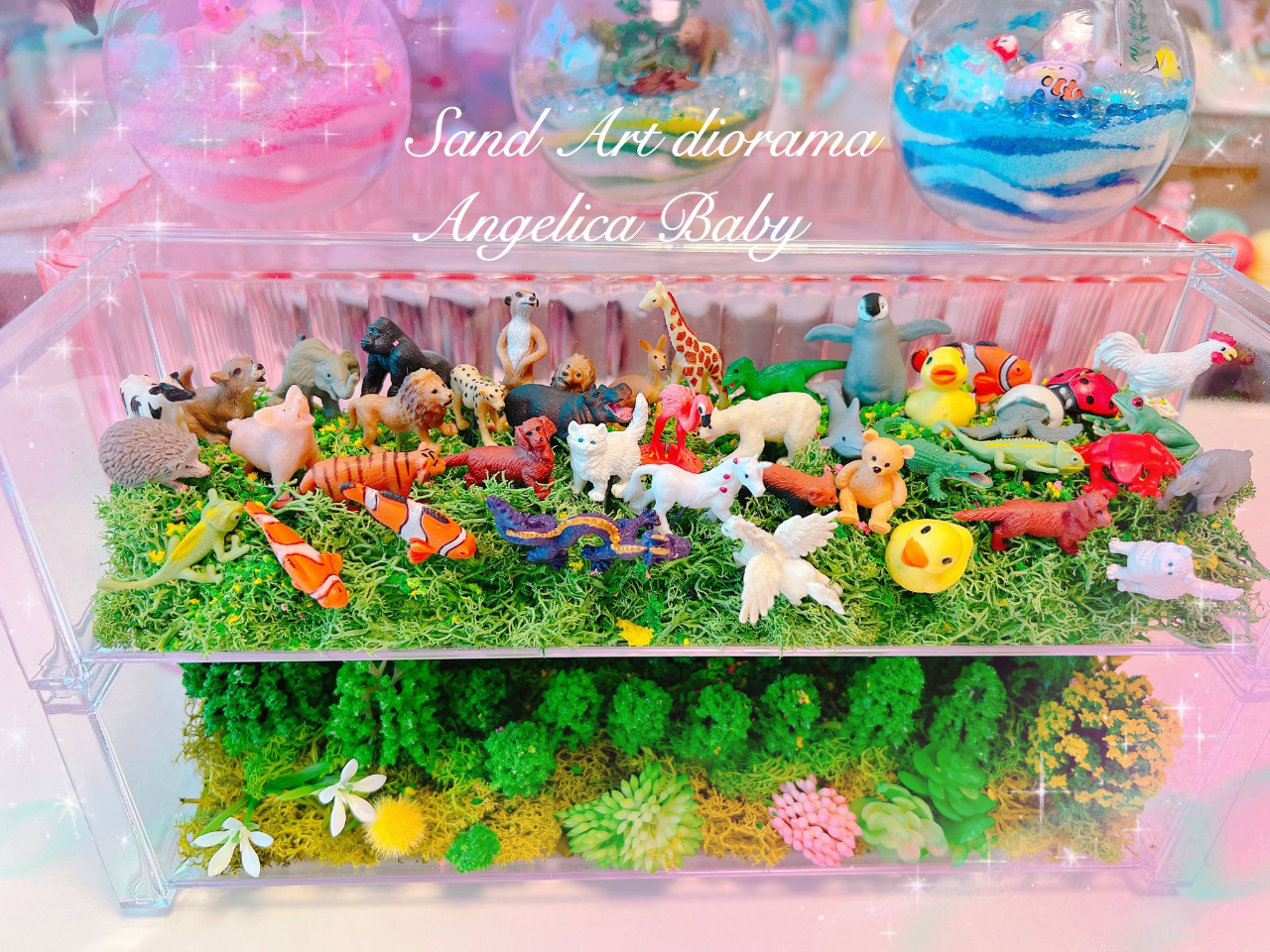 �I���W�i���̐��E������B��������̃t�B�M���A�̒����瓮���₨���E�؂ȂǑI�ׂ܂��B