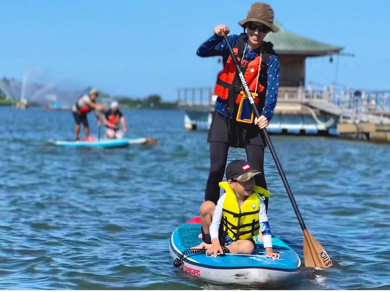 7/1-9/8】SUP体験 ①8:30～10:00 / ②14:30～16:00 /Shibayama slow