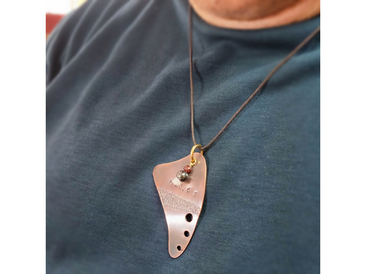 着けるとこんな感じ♪ とってもお似合いです!☆