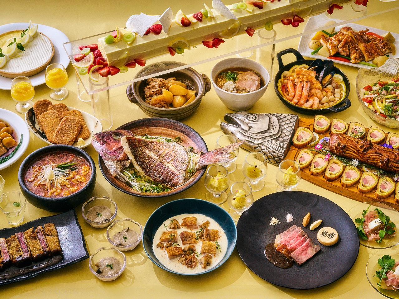 4名分・食事券【品川プリンスホテル】リュスクダイニング