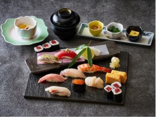 美食空間を演出する職人が造り出すこだわりの寿司ランチ