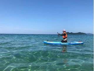 光市が誇る絶景の海岸で、SUPにチャレンジ!