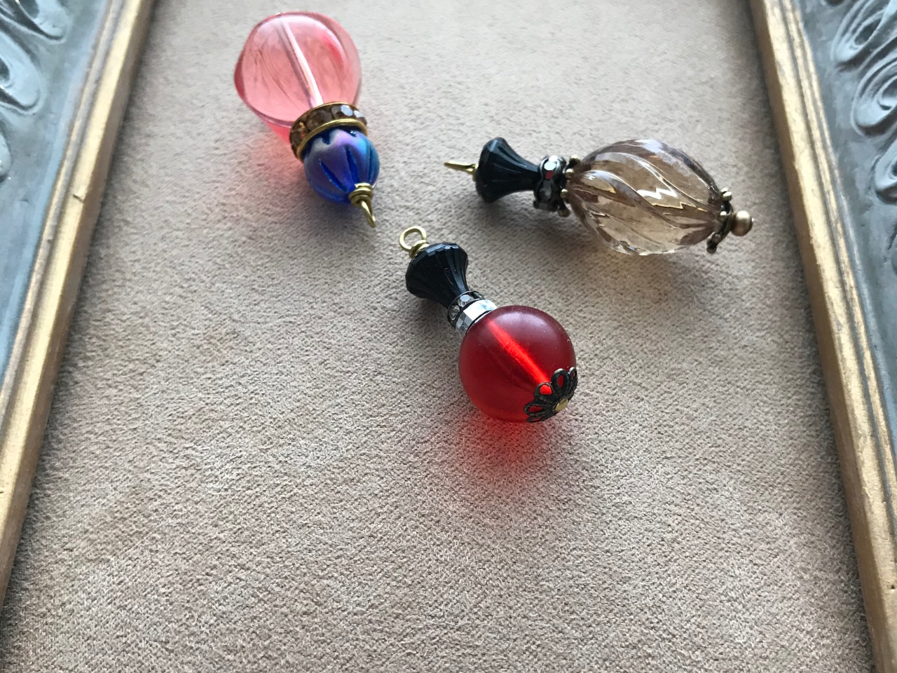 【選べるvintageビーズ♪】魔法のポーション瓶製作体験～簡単なワイヤーワーク...