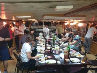 船内のお客様風景!