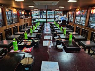 屋形船「新井田丸」梅プラン船内風景!