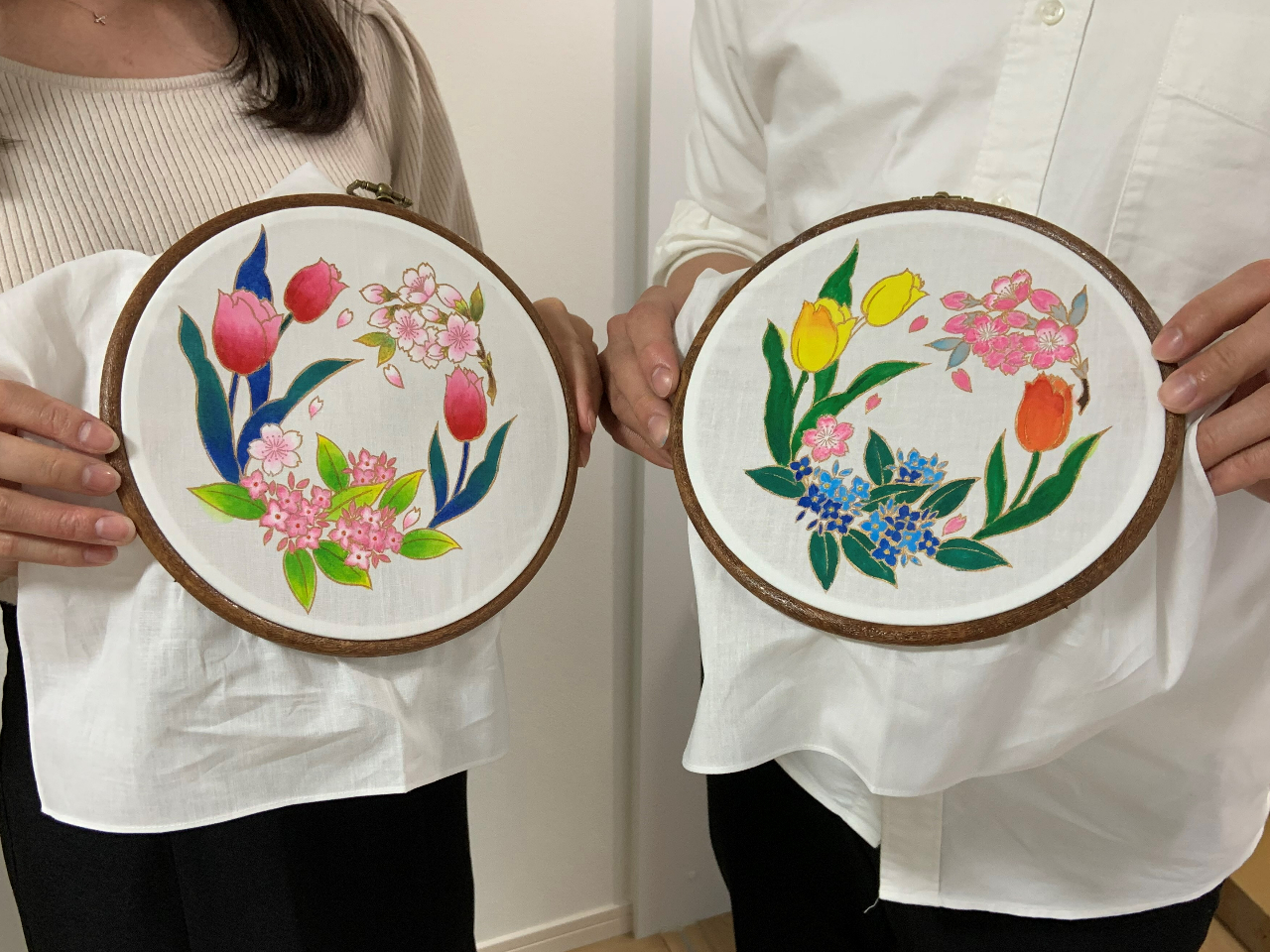 名古屋◇手描き友禅染体験◇初めての方大歓迎☆丁寧にお教えします