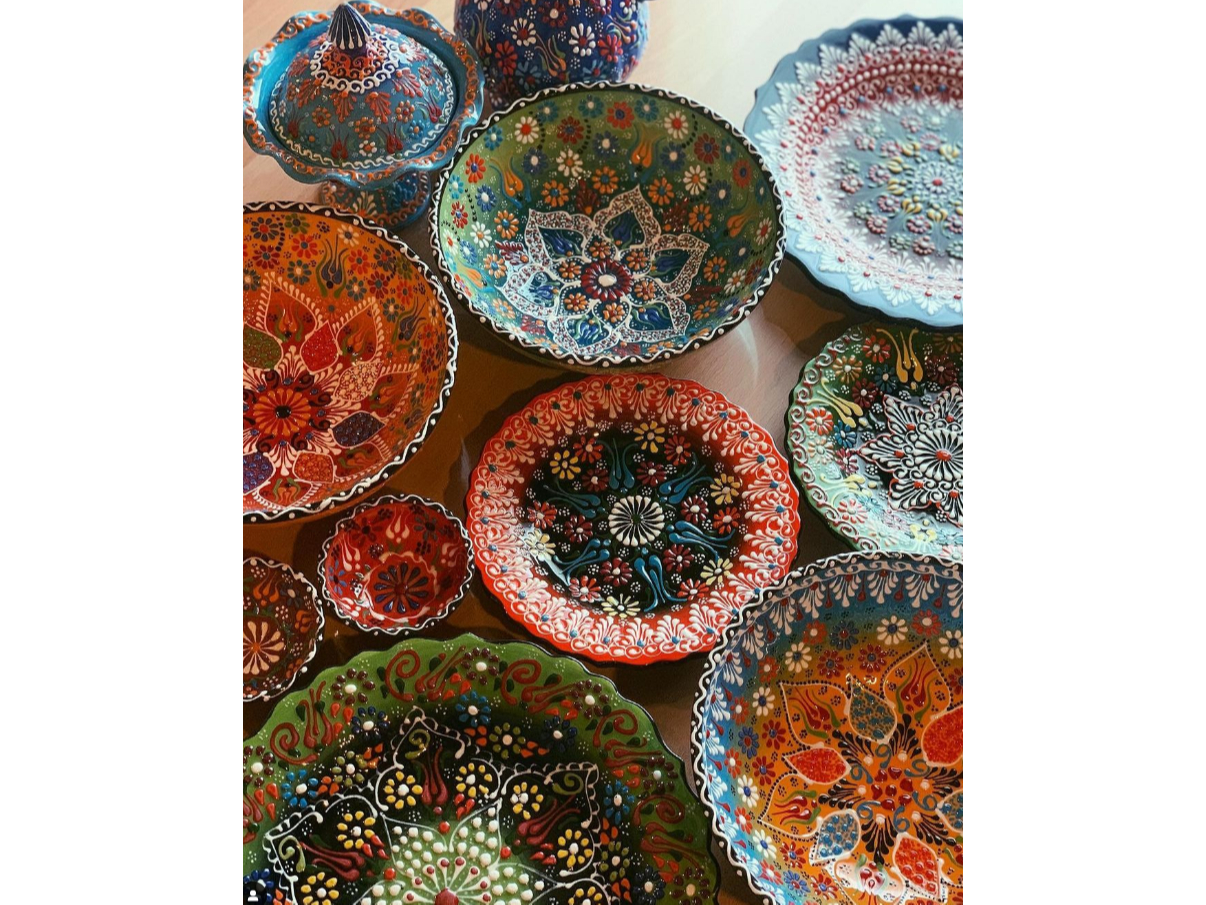 現在体験休止中＊オリジナルトルコランプ製作＊自分好みの色鮮やかな