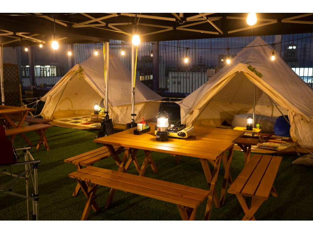 D o[xL[̒~Ƒňb݂BBQ~