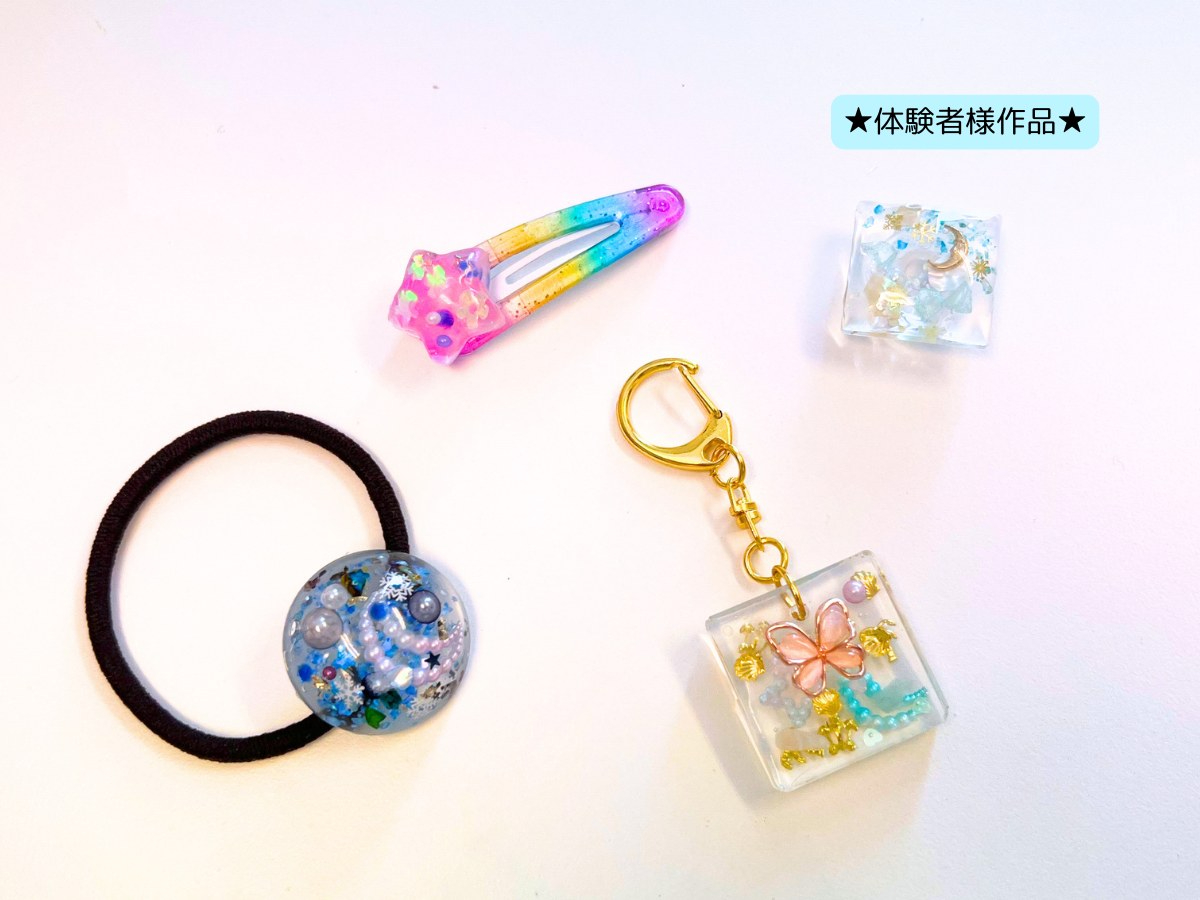初めての方大歓迎♪】LEDレジン体験レッスン《午前の部》/Magical