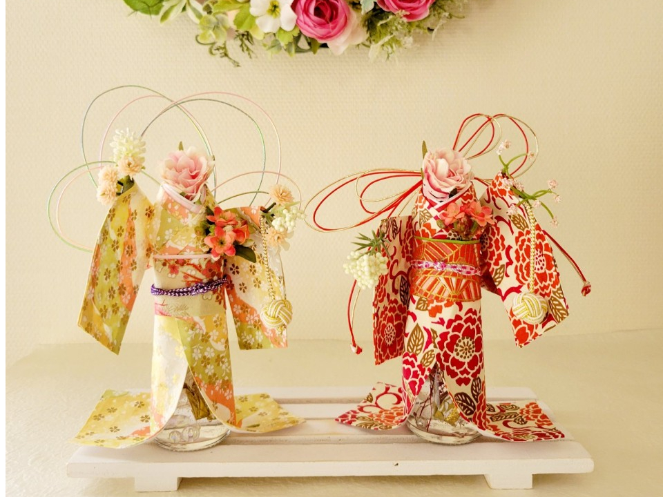 和紙人形 華姫】／初心者歓迎！日本の伝統文化である和紙を用い
