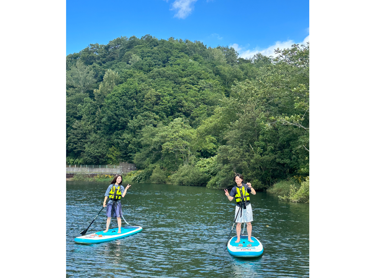 【北海道・ニセコ】尻別川で静水SUPツアー!初心者大歓迎♪