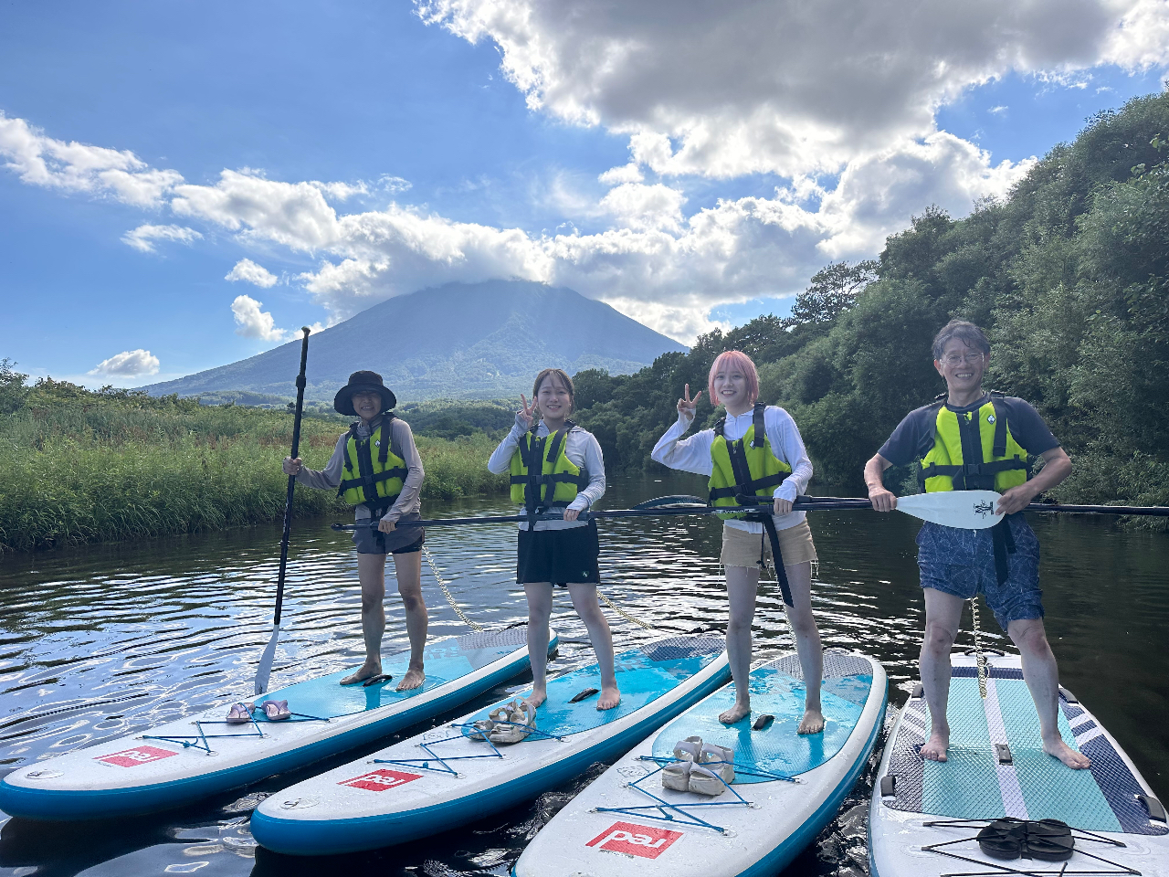 【北海道・ニセコ】SUPで行く羊蹄山丸見え秘境クルージング!