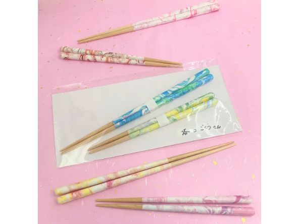 14時/15時限定!当日予約OK【マーブリングお箸づくり】豊富な色から好きな色を...