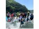 奇跡の清流にみんなでダイブ!