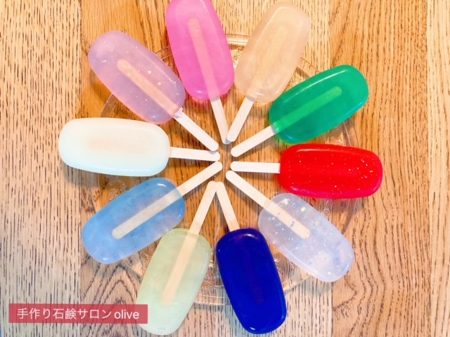 色や香りをお選びいただき、お作りできます。