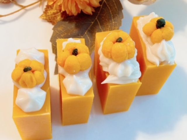 オイルの色だけできれいなオレンジ色になります