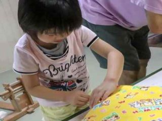 お子さんでも楽しく作業ができます!