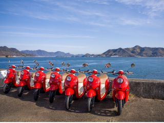 島の景色を楽に、爽快に、思う存分楽しめます!