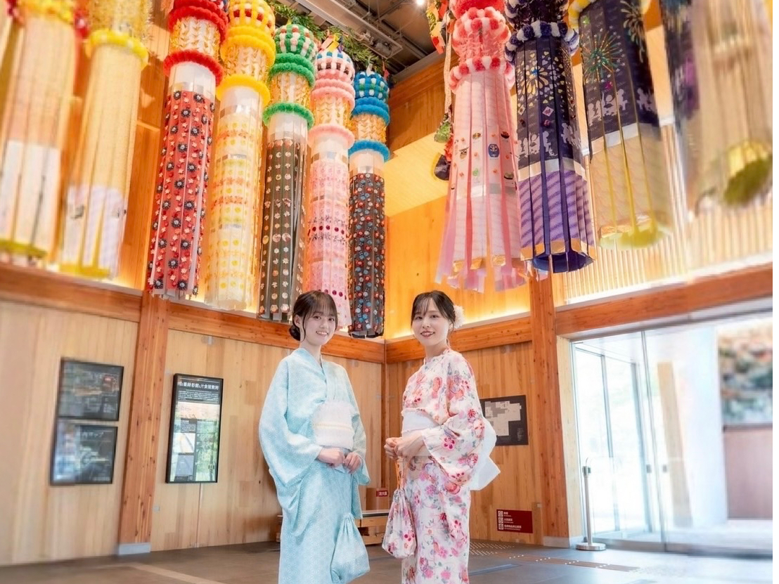 直前予約OK！【8月5日花火大会限定】選べる2つの街歩き浴衣レンタル