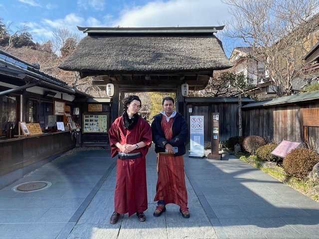 海外の方にも人気な着物スタイル