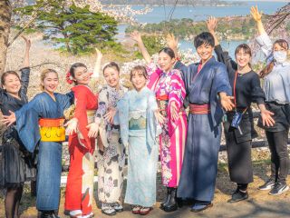 コノハナサクヤ姫オリジナル着物2WAY 簡単、お洒落、楽と好評です。