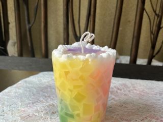*モザイクキャンドル*(写真はサンプルです)