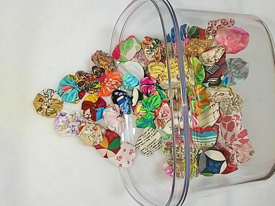 色柄豊富なヨーヨーキルトから選べます♪