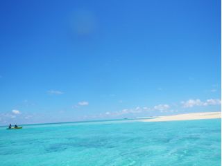 カヤックで はての浜 を目指す