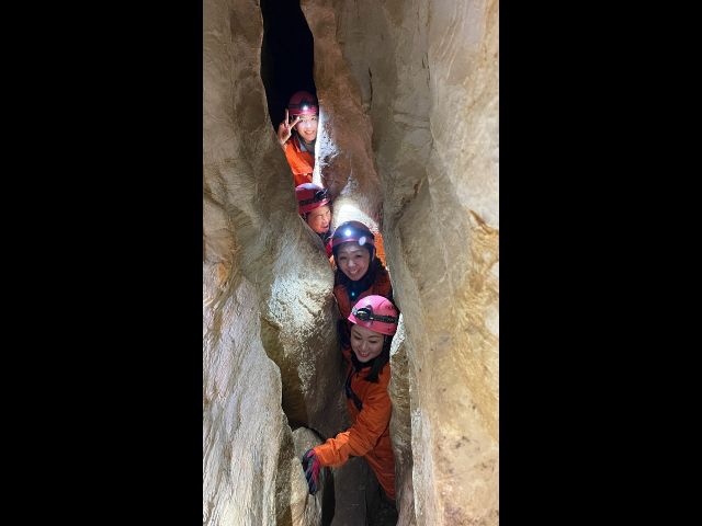 こ〜んな狭い通路!ですが気がつけば笑顔になるハッピーな通路です。お腹の肉は変形するから問題なし!迷わず行けよ行けば分かるさ精神でお楽しみください♪