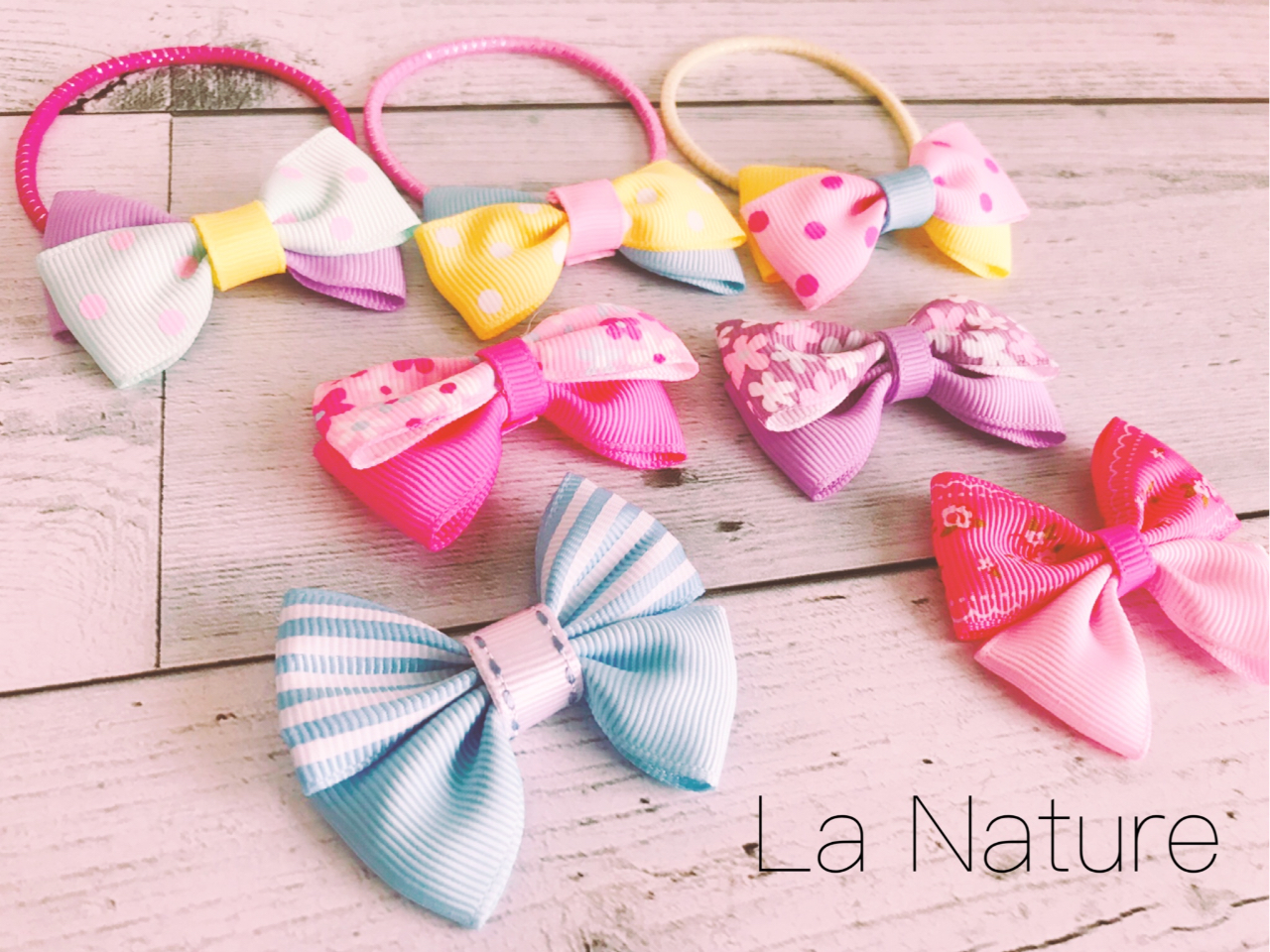 【リボンワーク体験レッスン】可愛いリボンでアクセサリー作り★ヘアゴム、バレッタ、...