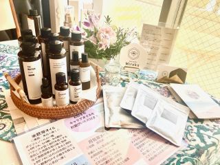 天然素材を使用したコスメ手作り体験