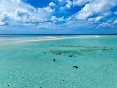 日々、形の変わる「ゆにの浜」