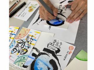 こんな素敵なハガキ、かけるかな…書けます!!初めての方、初心者さん大歓迎です(^^)