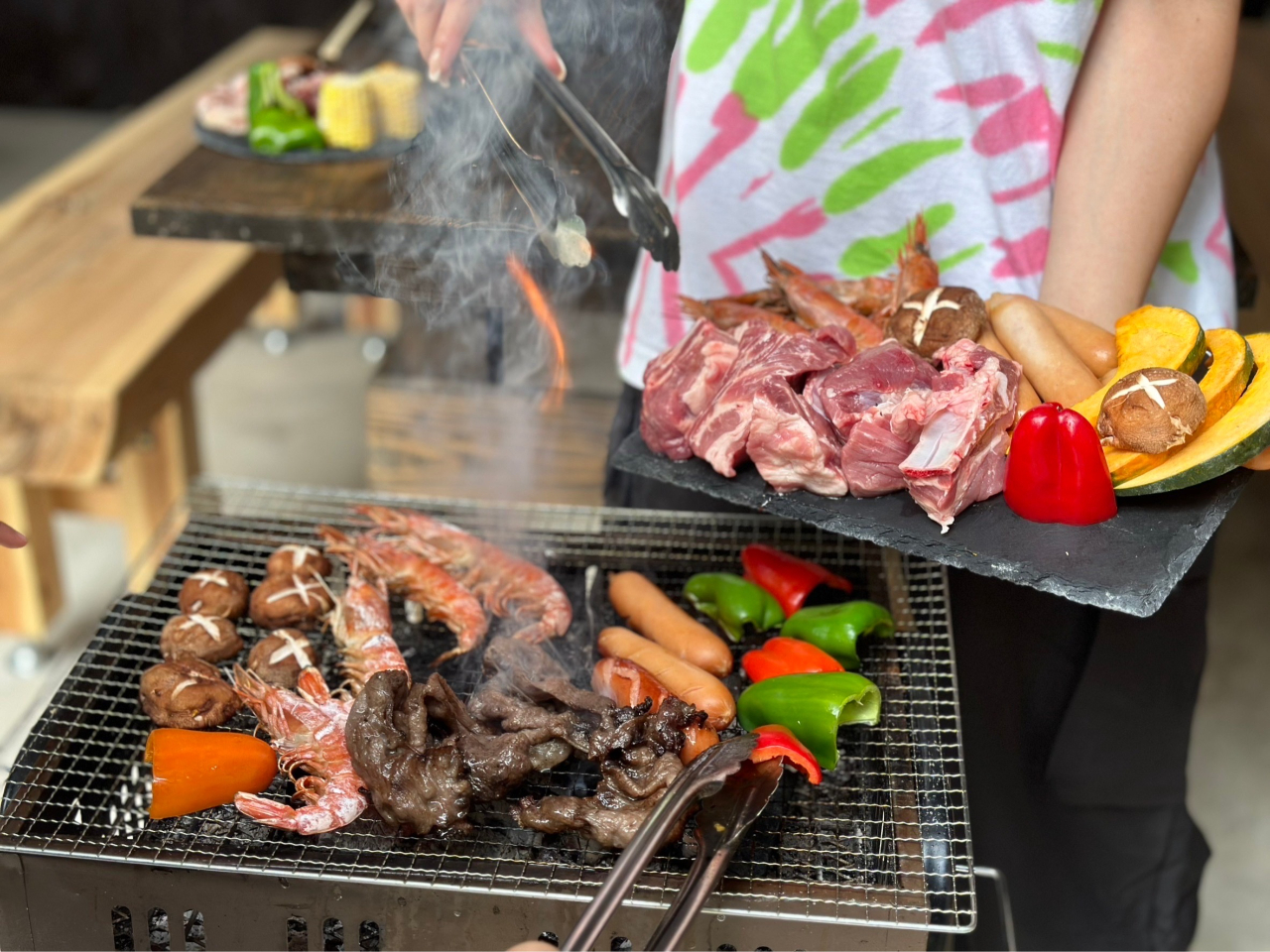 【利用料半額プラン】\食材希望の方はこちら/【手ぶらBBQ可能プラン】★全天候型...