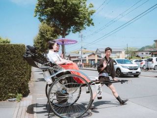 玉屋は体力自慢!! 5km離れた外宮と内宮の往来もなんのその! 月読宮や倭姫宮、猿田彦神社、などなど近くの神社や駅へのお送り(伊勢市駅など)も可能です!