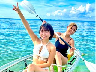 透き通る沖縄今帰仁ブルーの海!