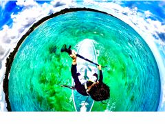 クリアSUPでウミガメ☆を探そう!