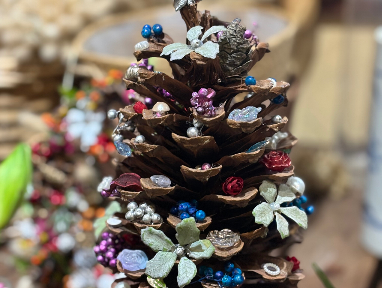 Christmas tree 松ぼっくり クリスマスツリー 中型クリスマスツリー