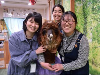 仲良く一緒に記念撮影♪