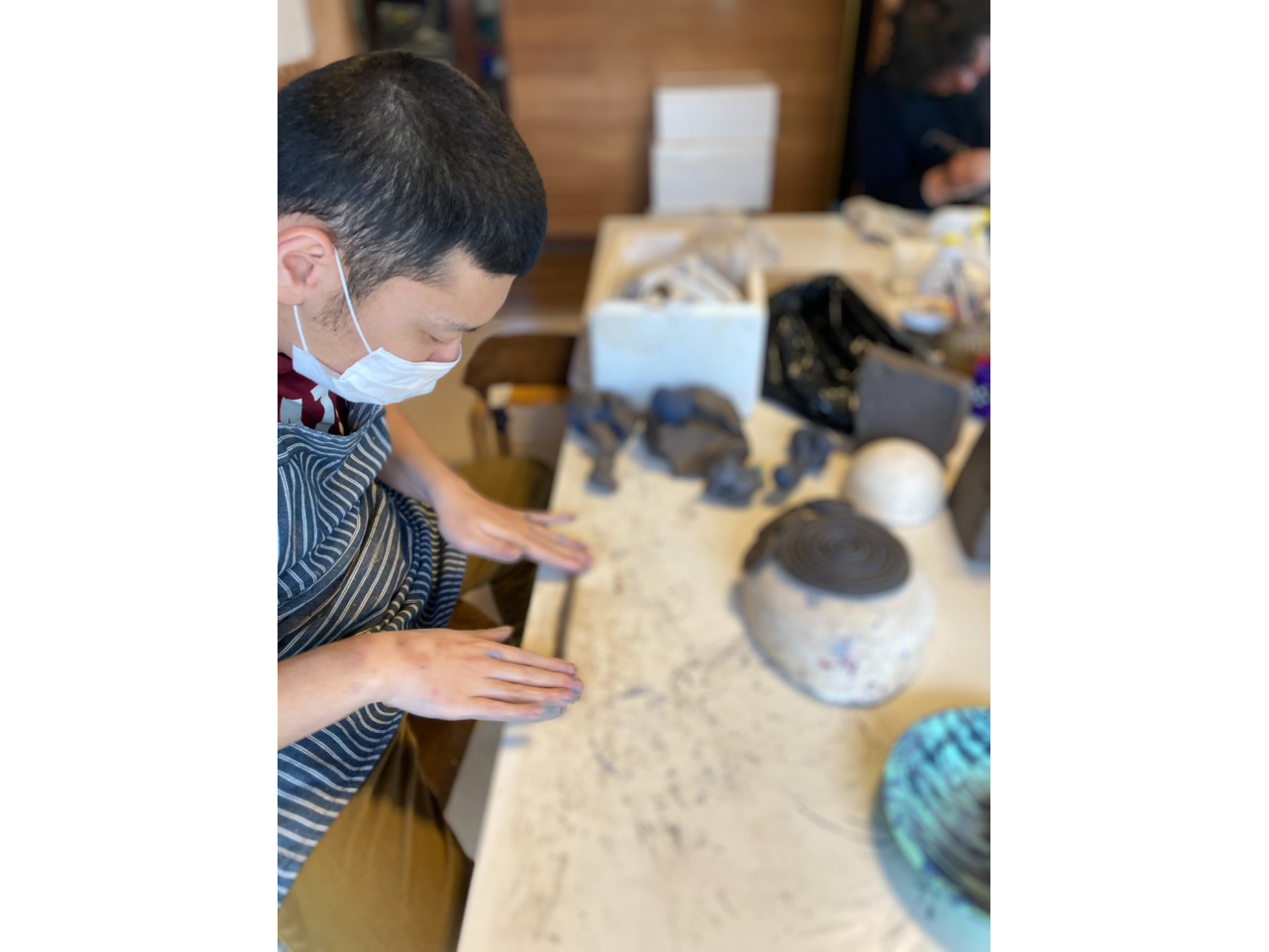陶芸教室 翠嵐窯です♪