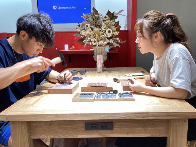 最後は刻印を入れます!