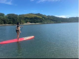 海の上でSUP散歩は、とても気持ちがよくリフレッシュできます。