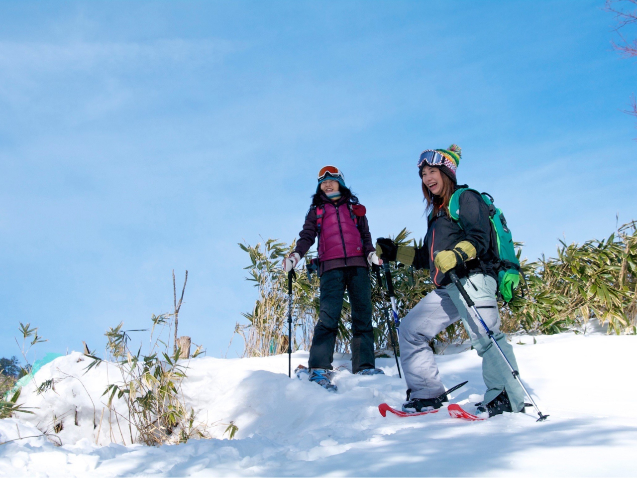 長野】平日プラン☆スノートレッキング☆ヘブンスそのはらSnowWorldに