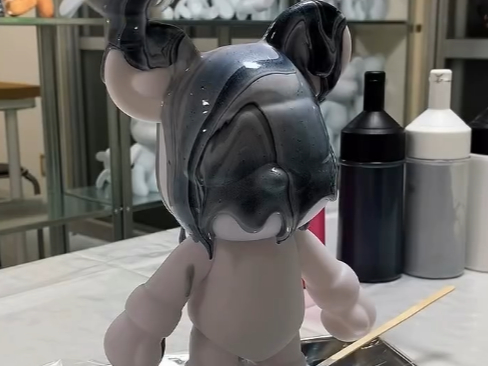 完全予約制・少人数制】世界に一つだけのベアアート制作！絵の具を流し
