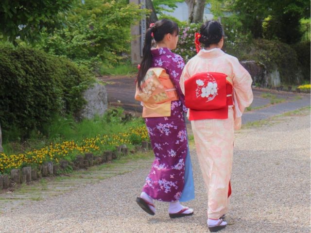 着物で街歩き・散策へ