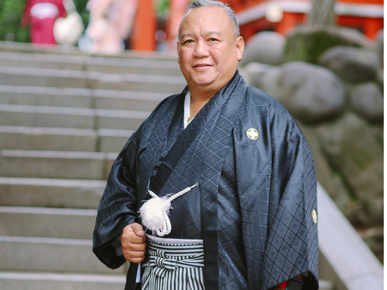 黒紋付き袴、オプション料金5,000円