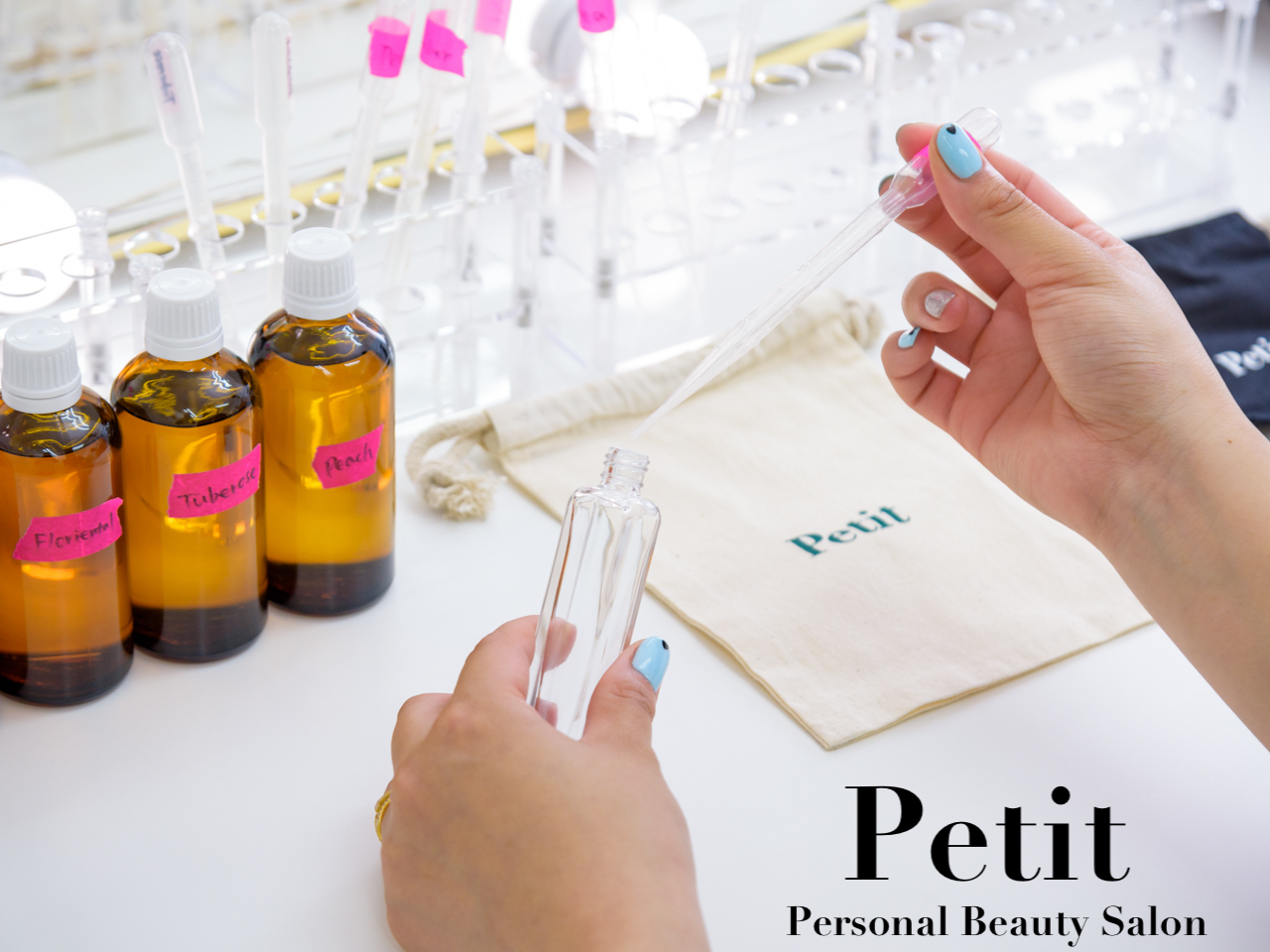 20種類の香りから世界に1つの香りを♪